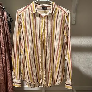 Ann Taylor Button Down Dress Shirt